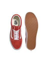 VANS UA OLD SKOOL  Sk&oacute;rzane trampki teoria kolor&oacute;w bossa nova - Buty uniseks - 4