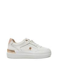 TOMMY HILFIGER LUX HARDWARE COURT  Sk&oacute;rzane trampki starożytna biel - Buty damskie - 2