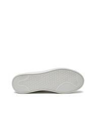 TOMMY HILFIGER LUX HARDWARE COURT  Sk&oacute;rzane trampki starożytna biel - Buty damskie - 5