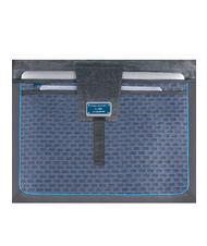 PIQUADRO PULSE PLUS Teczka na 14" PC/10" Tablet niebieski - Teczki robocze - 3