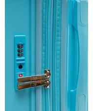 LESAC LIGHT POP 1 Duży, rozszerzalny w&oacute;zek woda niebieska - W&oacute;zki twarde - 8