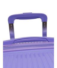 LESAC LIGHT POP 1 Duży, rozszerzalny w&oacute;zek jasnofioletowy - W&oacute;zki twarde - 7