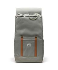 HERSCHEL RETREAT Plecak na laptopa 15,6" trawa morska/biały ścieg - Plecaki szkolne i rekreacyjne - 4