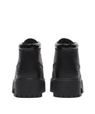 TIMBERLAND STONE STREET Sk&oacute;rzane botki CZARNY ODRZUT - Buty damskie - 4