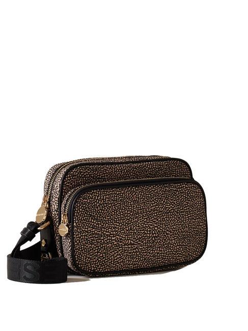 CAMERA CASE SMALL ECO LINE  Torba na ramię OP/NATURALNY/CZARNY - Torby damskie