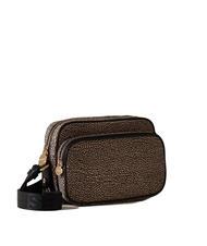 BORBONESE CAMERA CASE SMALL ECO LINE  Torba na ramię OP/NATURALNY/CZARNY - Torby damskie - 2