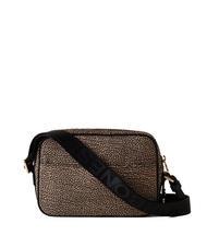 BORBONESE CAMERA CASE SMALL ECO LINE  Torba na ramię OP/NATURALNY/CZARNY - Torby damskie - 3