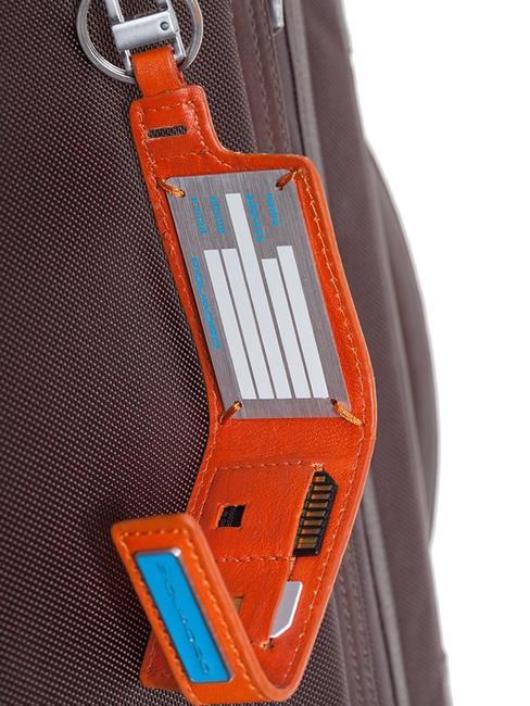 CAMPIONARIO - LINK Rozszerzalna teczka na laptopa 15" ciemny - Teczki robocze
