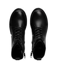 TOMMY HILFIGER TOMMY JEANS Urban Lace Up Sk&oacute;rzane botki CZARNY - Buty damskie - 4