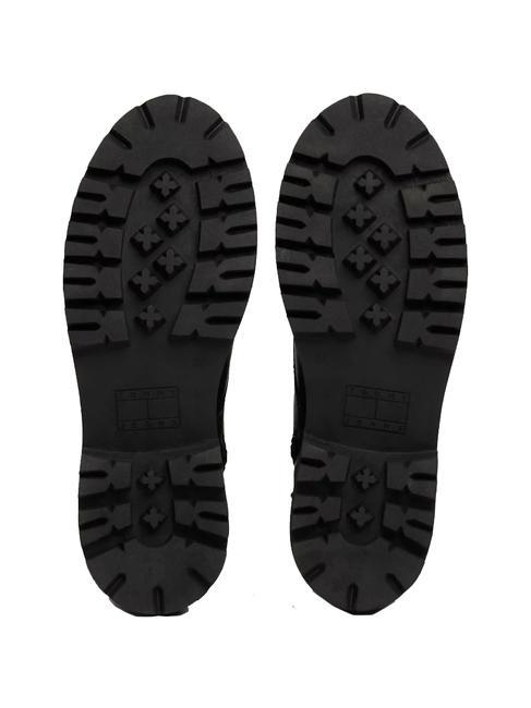 TOMMY JEANS Urban Lace Up Sk&oacute;rzane botki CZARNY - Buty damskie