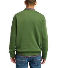TIMBERLAND EMBROIDERY TONAL Bluza z okrągłym dekoltem czarny/leśnozielony - Bluzy męskie - 2