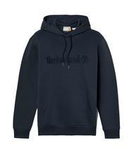 TIMBERLAND EMBROIDERY TONAL Bluza z kapturem ciemny szafir - Bluzy męskie - 4