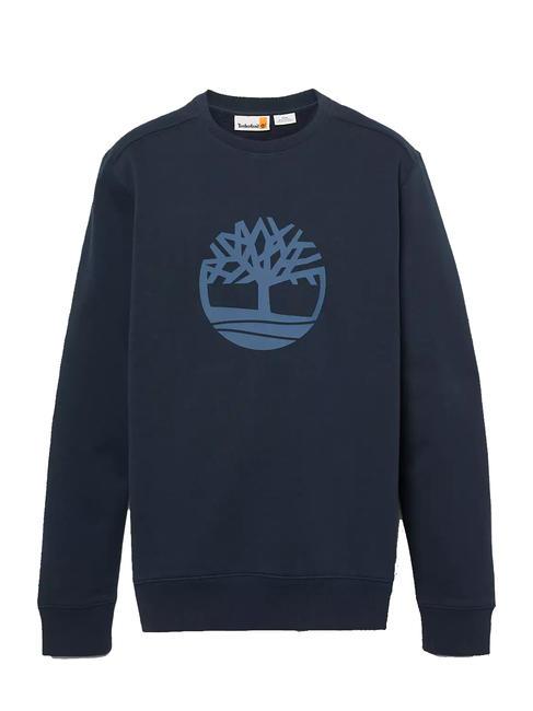 TREE LOGO Bluza z okrągłym dekoltem ciemny szafir - Bluzy męskie