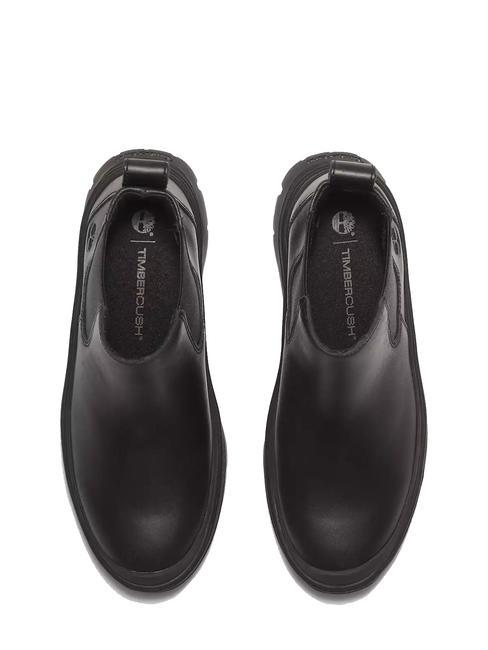 ROXIE LANE  Sk&oacute;rzane botki czarny, pełnoziarnisty - Buty damskie