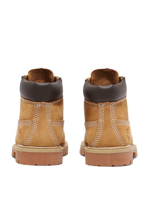 6 INCH PREMIUM KIDS Wodoodporne sk&oacute;rzane botki ż&oacute;łty - Buty dziecięce