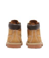TIMBERLAND 6 INCH PREMIUM KIDS Wodoodporne sk&oacute;rzane botki ż&oacute;łty - Buty dziecięce - 4