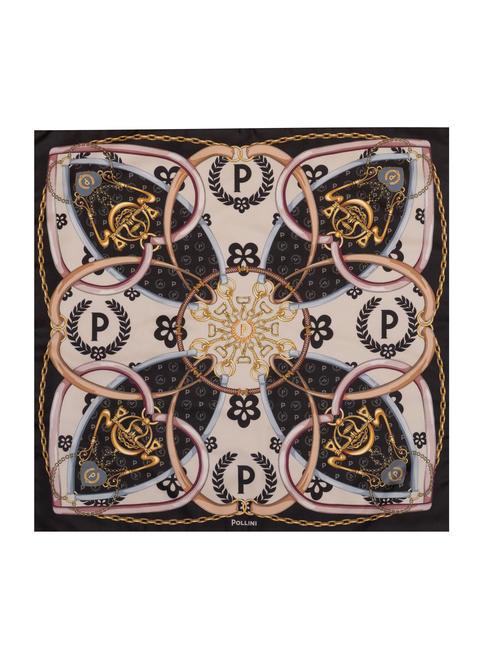 HEARTS TWILL Szalik czarny - Szaliki