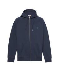 TIMBERLAND E-R BASIC Bluza z kapturem zapinana na zamek ciemny szafir/ciemny denim - Bluzy męskie - 4