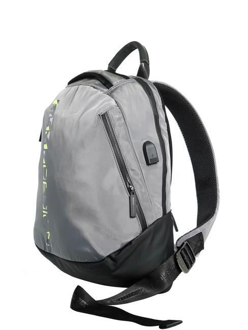 OVO Plecak na laptopa 15" ciemnoszary/wielokolorowy - Plecaki szkolne i rekreacyjne