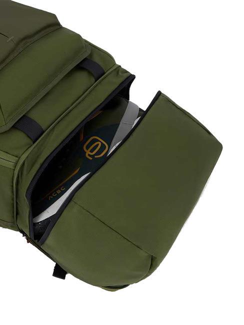 ARNE Plecak/torba podr&oacute;żna na laptopa 17,3" ZIELONY - Plecaki na laptopa do pracy