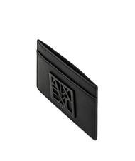 ARMANI EXCHANGE A|X Płaski uchwyt na karty kredytowe Czarny - Portfele damskie - 3