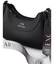 ARMANI EXCHANGE SMALL HOBO Torba na ramię Czarny - Torby damskie - 4