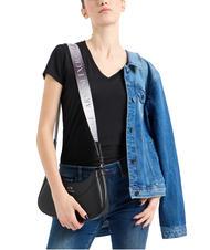ARMANI EXCHANGE SMALL HOBO Torba na ramię Czarny - Torby damskie - 6