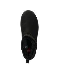 LOVE MOSCHINO WINTER 30 Zamszowe botki Czarny - Buty damskie - 4