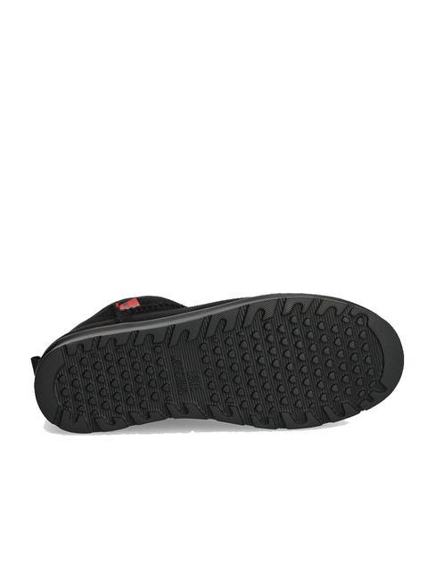 WINTER 30 Zamszowe botki Czarny - Buty damskie