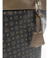 POLLINI HERITAGE Torba na ramię, konwertowalna czarny brąz - Torby damskie - 3