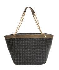 POLLINI HERITAGE Torba na ramię, konwertowalna czarny brąz - Torby damskie - 4