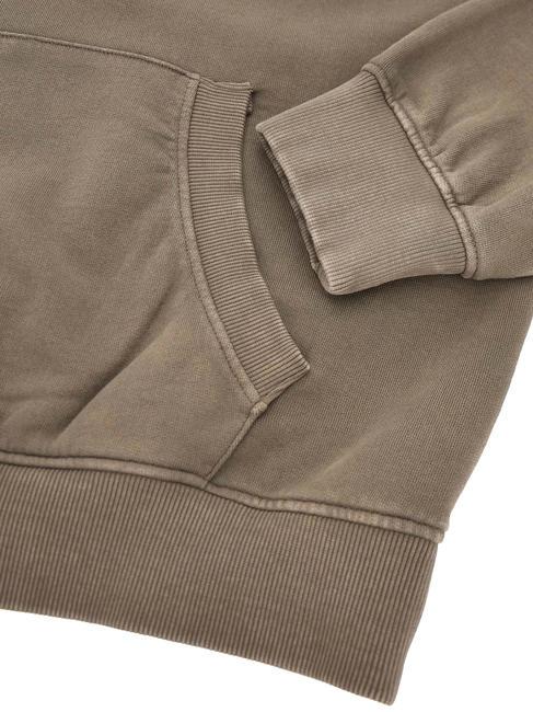 FINCH TERRY Bluza oversize z kieszenią i kapturem łupkowy szary wielokolorowy - Bluzy męskie
