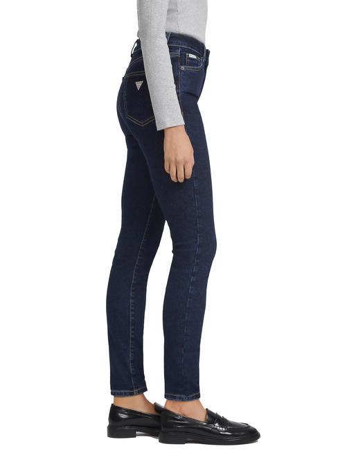 RISE Jeansy rurki z wysokim stanem gj ciemne mycie - Jeansy damskie
