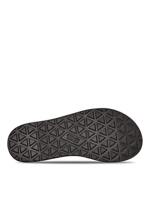 FLATFORM UNIVERSAL Sandał retro kształty perłowo-niebieskie - Buty damskie