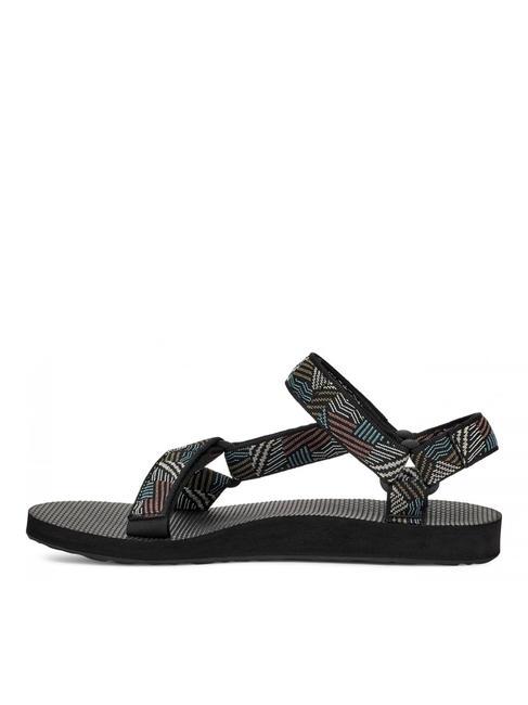 ORIGINAL UNIVERSAL  Sandał   bez obramowania czarno-biały - Buty damskie