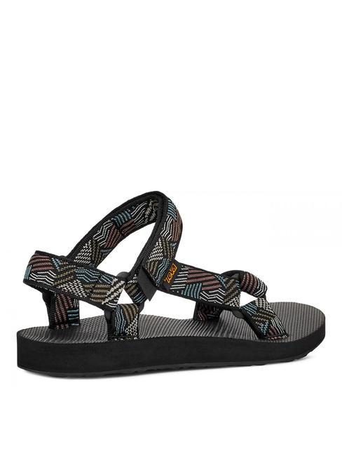 ORIGINAL UNIVERSAL  Sandał   bez obramowania czarno-biały - Buty damskie