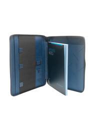 PIQUADRO WALLABY Podkładka ze sk&oacute;ry i materiału - Uchwyt i organizer na tablet