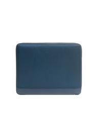 PIQUADRO WALLABY Podkładka ze sk&oacute;ry i materiału niebieski - Uchwyt i organizer na tablet - 3
