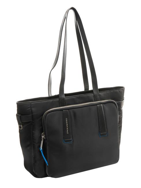 RYAN 14" PC Shopper, z materiału pochodzącego z recyklingu Czarny - Torby damskie