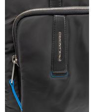 PIQUADRO RYAN 14" PC Shopper, z materiału pochodzącego z recyklingu Czarny - Torby damskie - 3