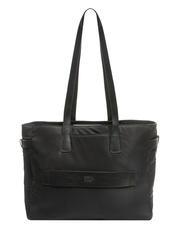 PIQUADRO RYAN 14" PC Shopper, z materiału pochodzącego z recyklingu Czarny - Torby damskie - 4
