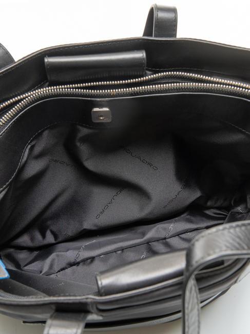 RYAN 14" PC Shopper, z materiału pochodzącego z recyklingu Czarny - Torby damskie