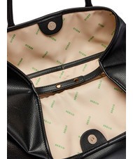 GUESS ECO VICTORIA  Torba na ramię CZARNY - Torby damskie - 5