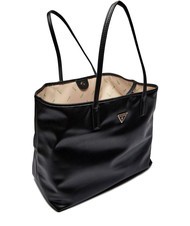 GUESS ECO VICTORIA  Torba na ramię CZARNY - Torby damskie - 6