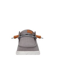 HEY DUDE WENDY WASHED CANVAS Łatwe do założenia buty z pł&oacute;tna szary - Buty damskie - 3