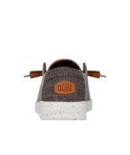 HEY DUDE WENDY WASHED CANVAS Łatwe do założenia buty z pł&oacute;tna szary - Buty damskie - 4