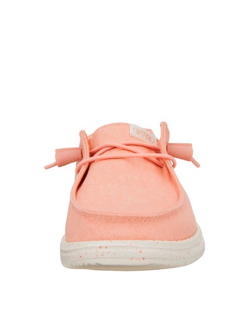 WENDY CANVAS W Mokasyny pł&oacute;cienne r&oacute;żowy - Buty damskie