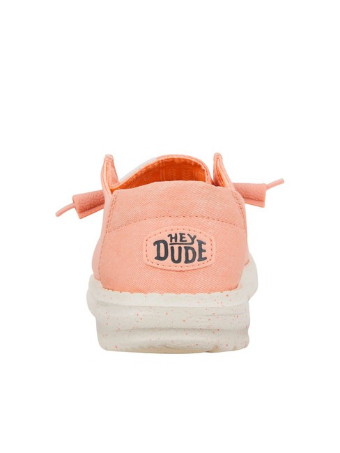 WENDY CANVAS W Mokasyny pł&oacute;cienne r&oacute;żowy - Buty damskie