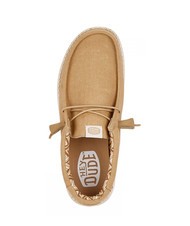 HEY DUDE WALLY CANVAS M Łatwe do zakładania mokasyny z pł&oacute;tna dębnik - Buty męskie - 5