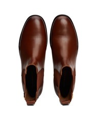TOMMY HILFIGER STUD LOW CHELSEA Sk&oacute;rzane botki za kostkę koniakowy brąz - Buty damskie - 4